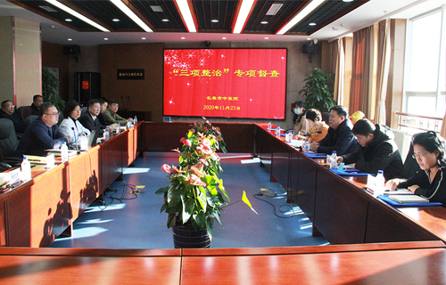 市卫健委纪检监察组到德州扑克平台网
进行“三项整治”专项行动督查工作