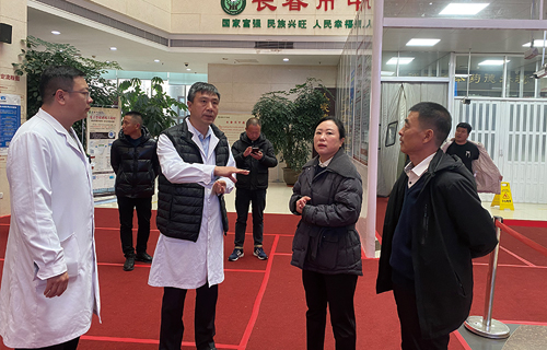 长白朝鲜族自治县卫健局考察组到德州扑克平台网
参观考察