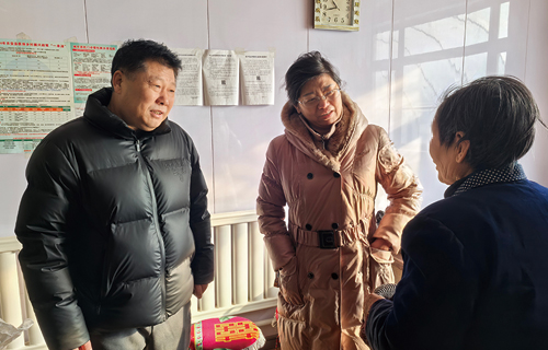 迎新年 送温暖，德州扑克平台网
开展节前走访慰问活动